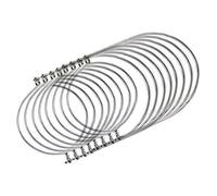 Cuasting 8 Pack Stainless Steel Wire Handles (Handle-Ease) for Mason Jar, Ball Pint Jar, Canning Jars, Mason Jar Hangers and Hooks for Regular Mouth, Silver(Not Included Jars)