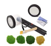 Cuasting Flocking Kit Static Grass Applicator ABS Flocking Machine with Antislip Handle for DIY Scenic Modelling Sand Table