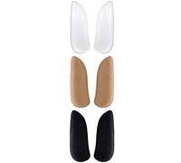 Cuasting Medial & Lateral Heel Wedge Silicone Insoles for Supination and Pronation, Corrective Adhesive Gel Shoe Inserts for Bow Legs, Foot Alignment, Knock Knee Pain