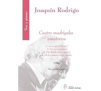 Cuatro Madrigales Amatorios for Medium Voice and Piano