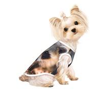Cub Raccoon print Dog Clothes T Shirts for Small Dogs Breathable Puppy Kitten Dog Shirts for Pet Dogs Cats