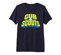 Cub Scouts Comic Book Adventure Style Typography Graphic Premium T-Shirt