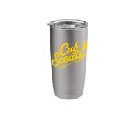 Cub Scouts - Do Your Best Retro Scouting Script Stainless Steel Insulated Tumbler