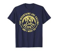 Cub Scouts The Mountains are Calling Vintage Hiking T-Shirt