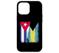 Cuba Bahamas Half Flag Cuban Bahamian Jersey Case for iPhone 12 Pro Max