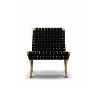 Cuba Chair black wickerwork oak oiled Carl Hansen & Søn - 5714413932111