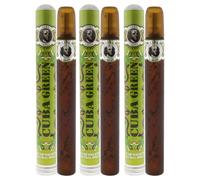 Cuba Cuba Green - Pack of 3 For Men 1.17 oz EDT Spray