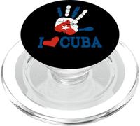 Cuba Cuban Flag I love Cuba Havana PopSockets PopGrip for MagSafe