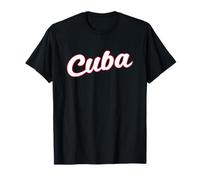 Cuba Cuban Heritage Retro Baseball Remera Beisbol T-Shirt