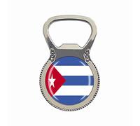 Cuba Flag Beer Bottle Opener Fridge Refrigerator Magnet Metal Glass Crystal Travel Souvenir Gift Home Decoration