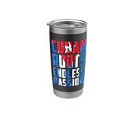 Cuba Flag Cuban Roots Hispanic Heritage Design for a Cuban Stainless Steel Insulated Tumbler