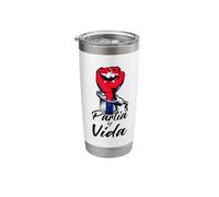 Cuba Flag Cuban Roots Hispanic Heritage Design for a Cuban Stainless Steel Insulated Tumbler