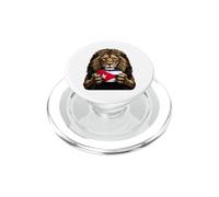 Cuba Flag Heart Pride Country Heritage Lion Cuban PopSockets PopGrip for MagSafe