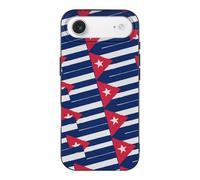 Cuba Flag Or Banner Cell Phone Basic Cases TPU Soft Cover Shockproof Slim Phone Case Compatible with iPhone 17/17 Air/17 Pro/17 Pro Max