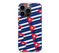 Cuba Flag Or Banner Cell Phone Basic Cases TPU Soft Cover Shockproof Slim Phone Case Compatible with iPhone 13 Mini/13/13 Pro/13 Pro Max