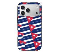 Cuba Flag Or Banner Cell Phone Basic Cases TPU Soft Cover Shockproof Slim Phone Case Compatible with iPhone 17/17 Air/17 Pro/17 Pro Max