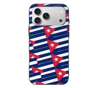 Cuba Flag Or Banner Cell Phone Basic Cases TPU Soft Cover Shockproof Slim Phone Case Compatible with iPhone 17/17 Air/17 Pro/17 Pro Max