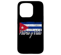 CUBA FLAG PATRIA Y VIDA FREE CUBA Case for iPhone 15 Pro