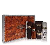 Cuba Gold 5Pc Gift Set EDT After Shave Body Spray Shower Gel