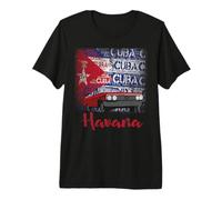 Cuba Havana Flag Premium T-Shirt