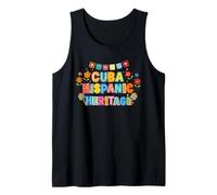Cuba Hispanic Heritage Month Proud Cuban Tank Top