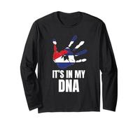 Cuba in My DNA Cuban Heritage Travel Long Sleeve T-Shirt