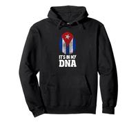 Cuba It's In My DNA Cuban Pride Flag Cuba Roots Heritage Pullover Hoodie