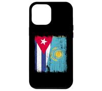 Cuba Kazakhstan Half Flag Cuban Kazakh Jersey Case for iPhone 12 Pro Max