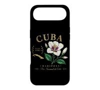 Cuba Mariposa Flower Vintage Botanical Since 1902 Art Case for iPhone Air