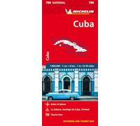 Cuba - Michelin National Map 786: Map