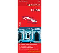 Cuba - Michelin National Map 786: Straßen und Tourismuskarte 1:800.000