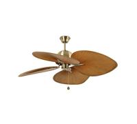 Cuba Old Gold Ceiling Fan Netlighting Gold One Size