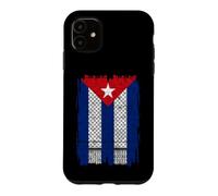 Cuba Palestine Flag Cuban Palestinian Heritage keffiyeh Case for iPhone 11