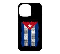 Cuba Palestine Flag Cuban Palestinian Heritage keffiyeh Case for iPhone 14 Pro Max