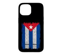 Cuba Palestine Flag Cuban Palestinian Heritage keffiyeh Case for iPhone 15
