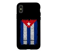 Cuba Palestine Flag Cuban Palestinian Heritage keffiyeh Case for iPhone X/XS
