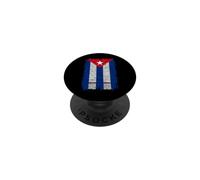 Cuba Palestine Flag Cuban Palestinian Heritage keffiyeh PopSockets Adhesive PopGrip