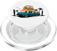 Cuba Palm Trees Vintage Car Holiday in Havana Souvenir PopSockets PopGrip for MagSafe