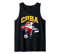 Cuba Proud Cuban Roots Dabbing Tank Top