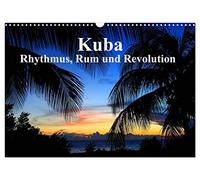 Cuba - Rhythm, Rum and Revolution UK-Version (Wall Calendar 2026 DIN A3 Landscape), CALVENDO 12 Month Wall Calendar