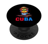 Cuba Souvenir Cuban Bird Travel Design for Men Women PopSockets Adhesive PopGrip