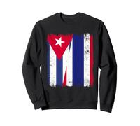 Cuba Thailand Half Flag Cuban Thai Roots Sweatshirt