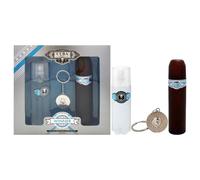 Cuba Winner Gift Set Men 3Pc EDT 100ml Aftershave Key Chain