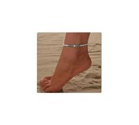 Cubahop Beach Pearl Anklets The Devil's Eye Ankle Bracelets Summer Turquoise Turtle Foot Accessories Jewelry for Women and Girls (Turtle)