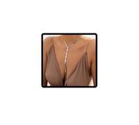 Cubahop Simple Long Choker Minimalist Necklaces Knot Collar Necklace Snake Bone Chain Jewelry Adjustable for Women and Girls (C-Silver)