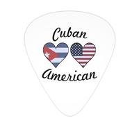 Cuban American Flag Guitar Picks Plectrums For Guitar Bass 12 Pack