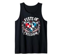 Cuban Boxing Fists of Freedom Pride Tank Top