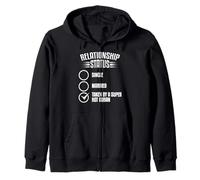 Cuban Boyfriend Apparel - Cute Funny Girlfriends Design Zip Hoodie