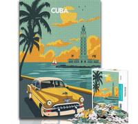 Cuban Coastline Jigsaw Puzzles for Teenagers,Help The Brain Exercise Addictive Toys to Cultivate Patience A Work of Art 50x75cm