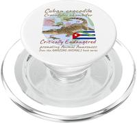 Cuban Crocodile PopSockets PopGrip for MagSafe